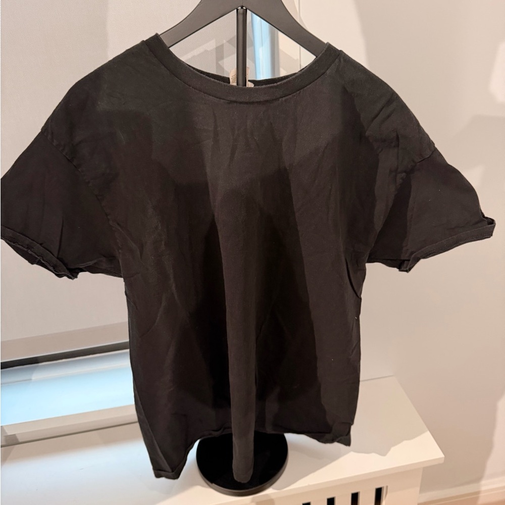 Hanes Jet Black Tee